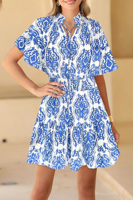 HIDDEN GEMS | Boho Dreams Floral Ruffle Dress