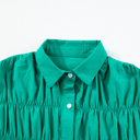  HIDDEN GEMS | Simply Chic Shirred Button Up Dress