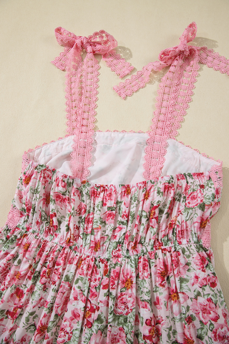 Clearance! Demure Blooms Floral Maxi Dress