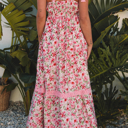  HIDDEN GEMS | Demure Blooms Floral Maxi Dress