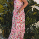  HIDDEN GEMS | Demure Blooms Floral Maxi Dress