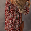  HIDDEN GEMS Floral Babydoll Dress