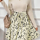  The Shay Long Sleeve Animal Print Dress