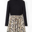  The Shay Long Sleeve Animal Print Dress