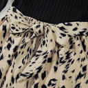  The Shay Long Sleeve Animal Print Dress