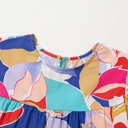  HIDDEN GEMS | Vibrant Spirit Flutter Sleeve Dress