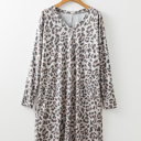  The Leah Leopard Printed Dress