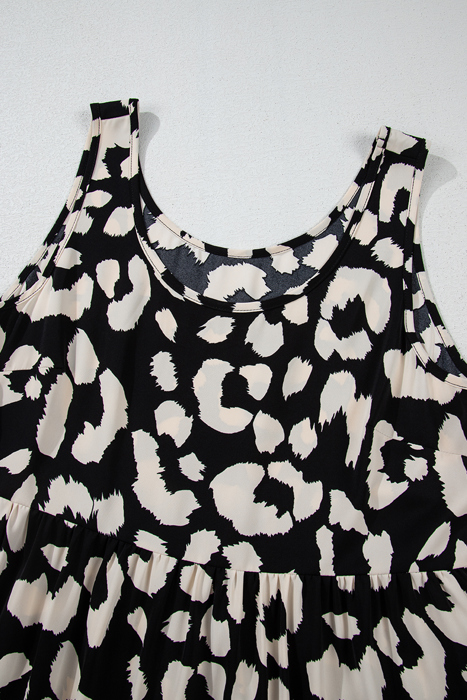 HIDDEN GEMS | Lovely Leopard Babydoll Dress