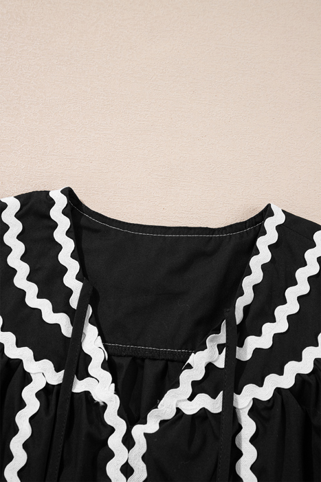 SALE! Ric-Rac Short Sleeve Mini Dress