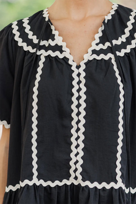 SALE! Ric-Rac Short Sleeve Mini Dress