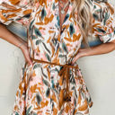  HIDDEN GEMS | Stylish Western Abstract Belted Dress