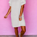  HIDDEN GEMS Essential Stripe Ruffle Dress