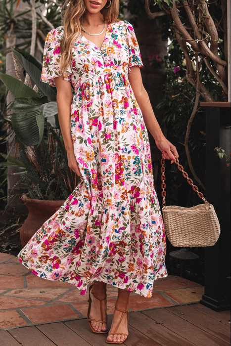 HIDDEN GEMS | Secret Garden Floral Maxi Dress