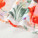  HIDDEN GEMS | Romantic Floral Ruffle Dress