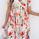  HIDDEN GEMS | Romantic Floral Ruffle Dress