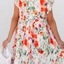  HIDDEN GEMS | Romantic Floral Ruffle Dress