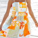  HIDDEN GEMS | Seaside Sweetie Patchwork Mini Dress