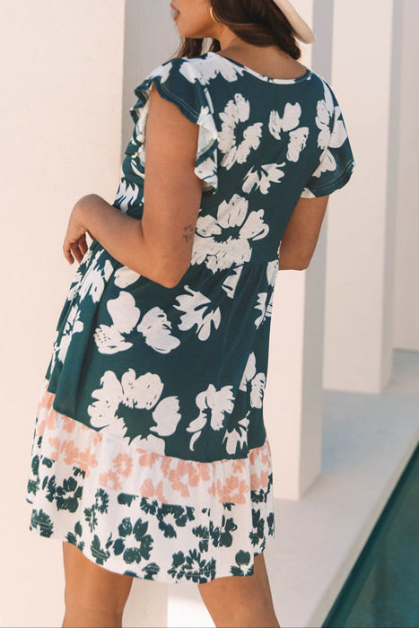 HIDDEN GEMS | Caribbean Chic Floral Mini Dress