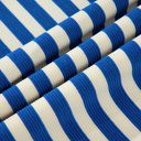  Vacation Vibes Stripe Ruffle Mini Dress