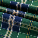  HIDDEN GEMS | Plaid Frilled Collar Long Sleeve Mini Dress