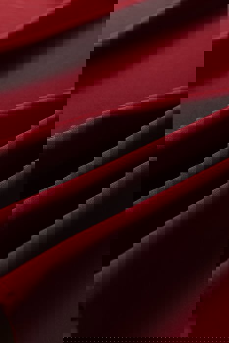 HIDDEN GEMS | Ribbed Knit Patchwork Long Sleeve Dress