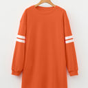  HIDDEN GEMS | Varsity Stripe Sweatshirt Dress