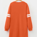  HIDDEN GEMS | Varsity Stripe Sweatshirt Dress