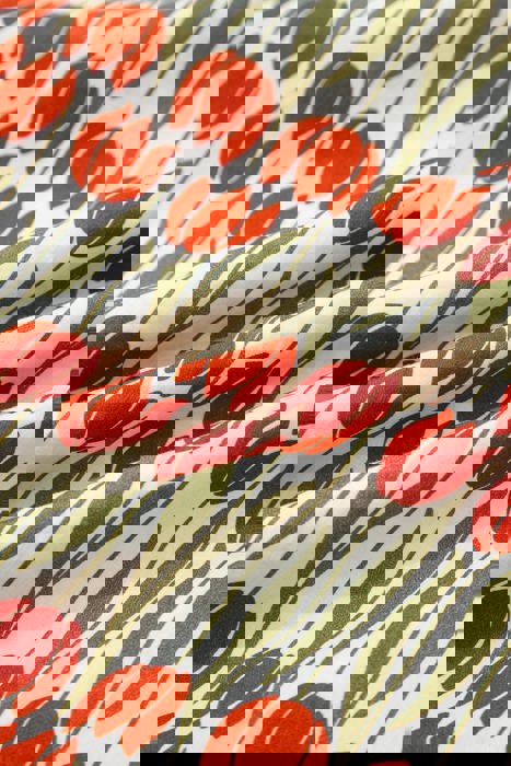 Blooming Tulip Romance Puff Sleeve Mini Dress