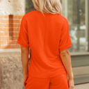  HIDDEN GEMS | Textured T-Shirt and Shorts Set