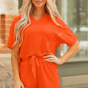  HIDDEN GEMS | Textured T-Shirt and Shorts Set