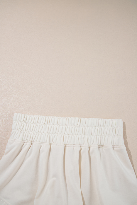 HIDDEN GEMS | Cropped Tee and Ruffle Skort Set