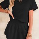  HIDDEN GEMS | Cropped Tee and Ruffle Skort Set