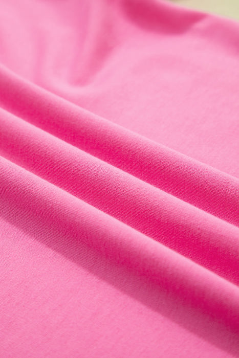 HIDDEN GEMS | Patchwork V-Neck Tee and Shorts Set