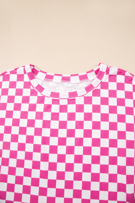 HIDDEN GEMS | Checker T-Shirt and Skort Set