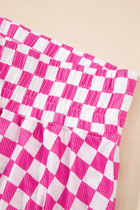 HIDDEN GEMS | Checker T-Shirt and Skort Set