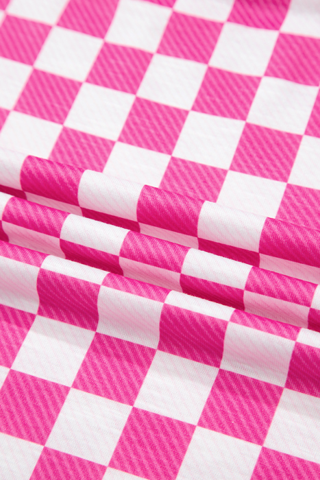 HIDDEN GEMS | Checker T-Shirt and Skort Set