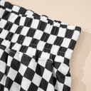  HIDDEN GEMS | Checker T-Shirt and Skort Set
