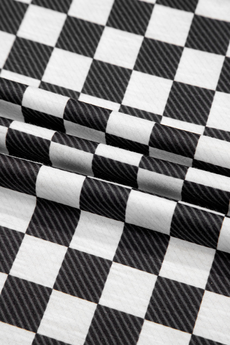 HIDDEN GEMS | Checker T-Shirt and Skort Set