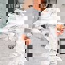  HIDDEN GEMS | Camo Long Sleeve Top and Shorts Set