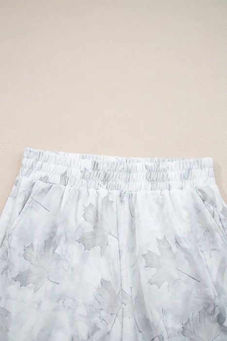 HIDDEN GEMS | Camo Long Sleeve Top and Shorts Set