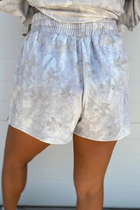 HIDDEN GEMS | Camo Pullover Top and Short Set