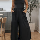  HIDDEN GEMS Essential Sleeveless Jumpsuit w/Pockets