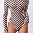  CHECK MATE MESH BODYSUIT