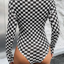  CHECK MATE MESH BODYSUIT