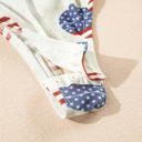  HIDDEN GEMS | Americana Mesh Long Sleeve Bodysuit