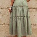  SALE! Tiered Maxi Skirt