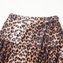  HIDDEN GEMS | Leopard Tiered Patchwork Mini Skirt