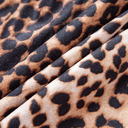  HIDDEN GEMS | Leopard Tiered Patchwork Mini Skirt