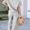 HIDDEN GEMS | Textured Top and Pants Set