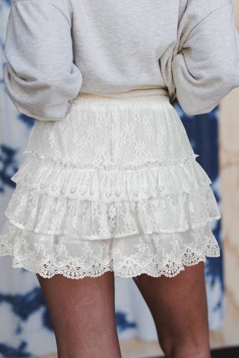 Sylvie Chic Ruffle Shorts